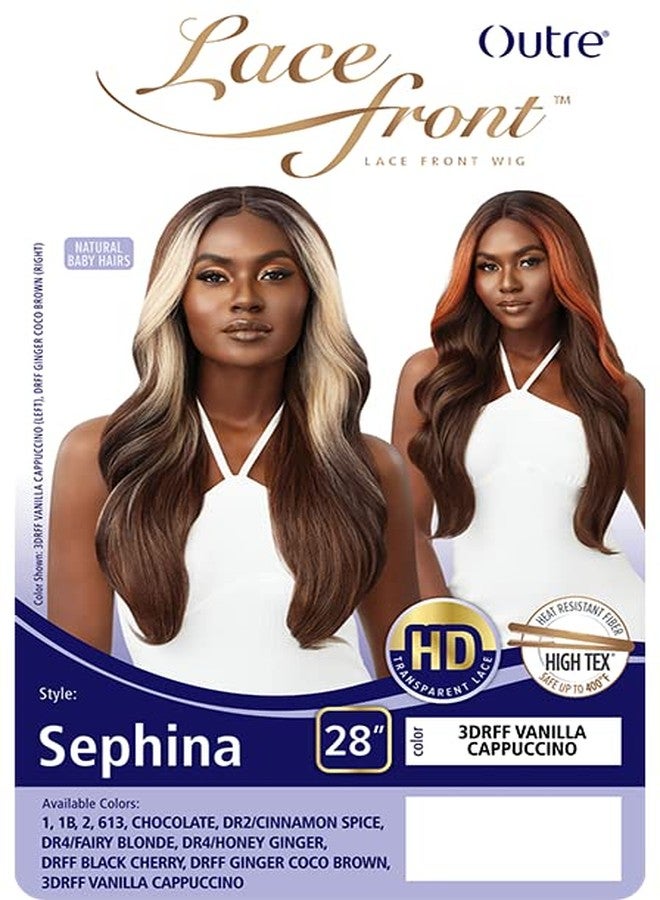 Outre Synthetic Swiss HD Lace Front Wig - SEPHINA (613) - Image 5