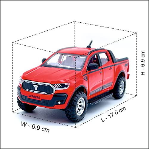 Centy Trail Blaster Pull Back Toy Car with Door Openable for 3Y+ Assorted Colours - Image 2