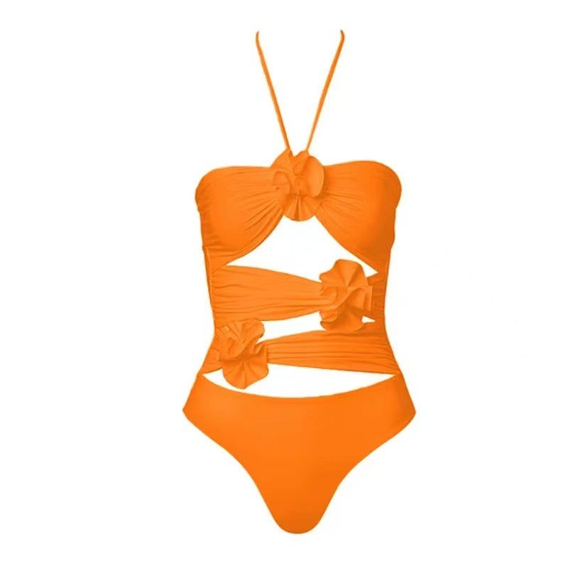 One-Piece Swimsuit Holiday Beach Ins Bikini Suit - Image 2