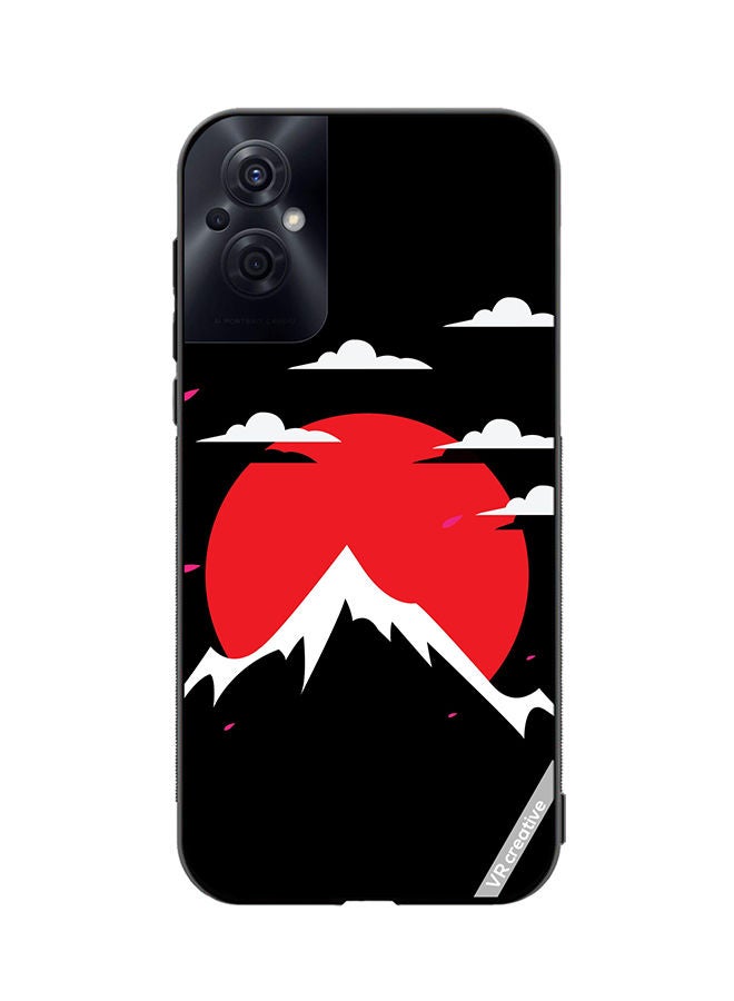 VR CREATIVE Protective Case Cover For Oppo Reno8 Z Mount Fuji Japan Design Multicolour - Image 1