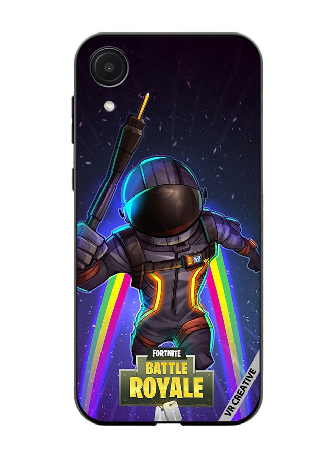 VR CREATIVE Protective Case Cover For Samsung Galaxy A03 Core Fortnite Space Bomber Design Multicolour - Image 1