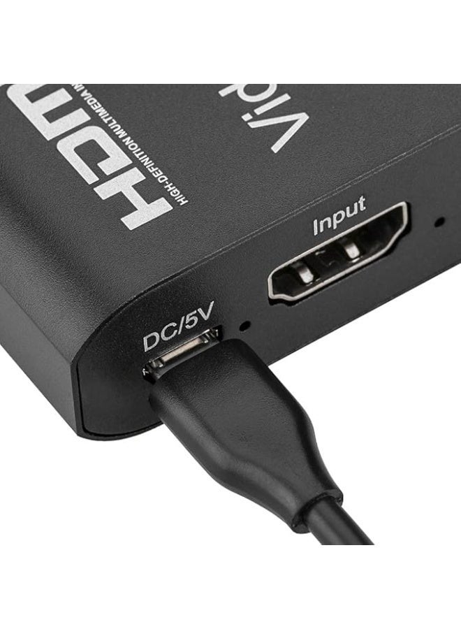 HDMI to USB Video Capture Card with HDMI Loop-Out Output - 1080P Gaming and Live Streaming Recording Device - Image 3