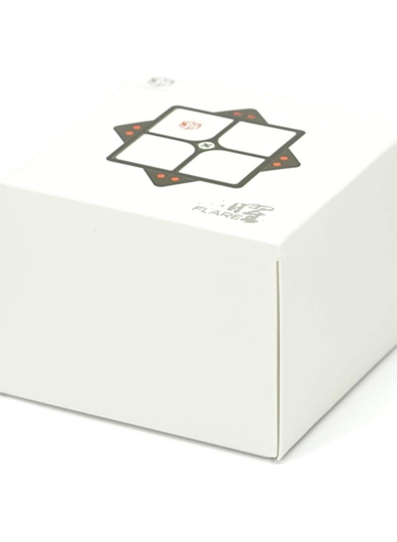 Qiyi X-Man Flare 2x2 XMD Magnetic Speedcube Stickerless Cube - Image 3