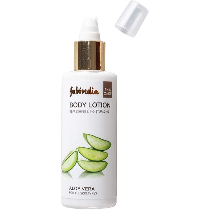 Fabindia Body Lotion Aloe Vera 200 ml - Image 1