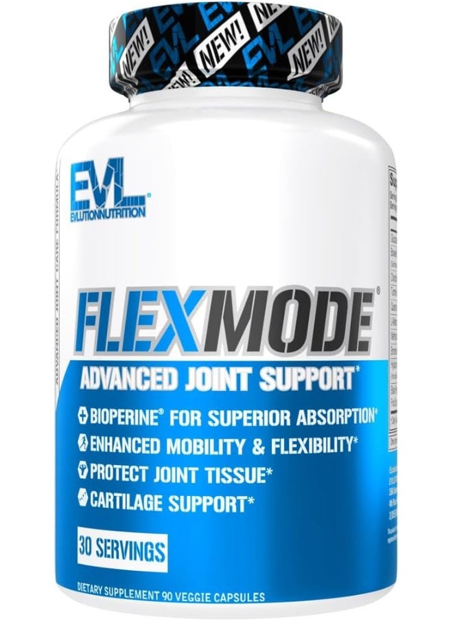 Evlution - Evlution Nutrition Flex Mode Advanced All-in-One Joint Support - Image 1