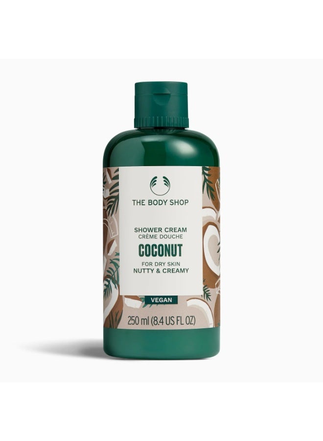 THE BODY SHOP Coconut Essentials Gift Set – Shower Cream (250 Ml) And Body Butter (50 Ml) And Hand Balm (30 Ml) And Lip Butter (10 Ml) – Tropical Virgin Coconut Oil Formula For Deep Hydration And Soft, Silky Skin - Image 2