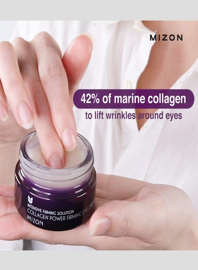 MIZON Bundle Collagen Power Firming Eye Cream 25ml + Collagen lifting cream 75ml, Collagen Korean Skin Booster Skincare Lifting - Image 4