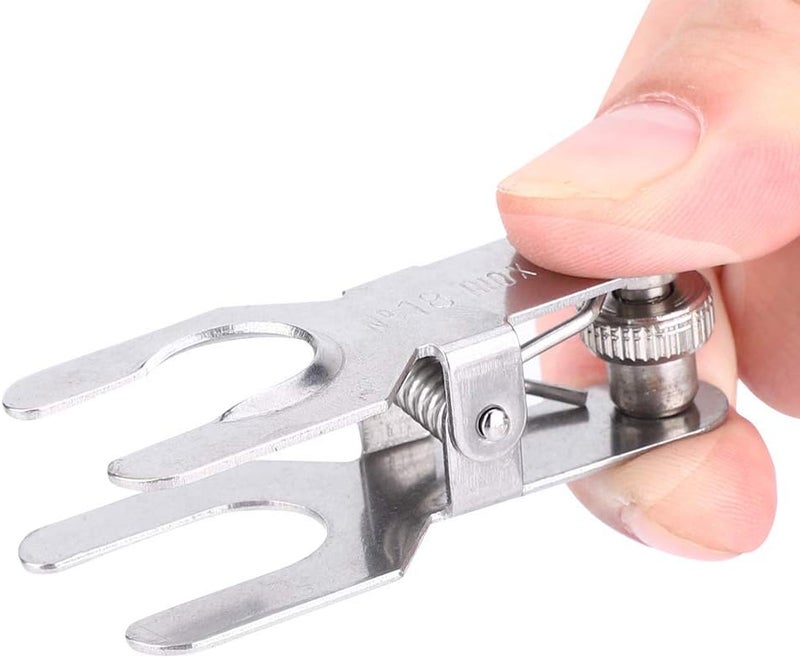 PREMIUM Stainless Steel Lab Clamp, VERSATILE USAGE, PREMIUM MATERIAL, STRONG CLAMPING FORCE, EXQUISITE CRAFTSMANSHIP, WIDE APPLICATION, Ideal FOR Hospitals, Clinics, (18#) - Image 2
