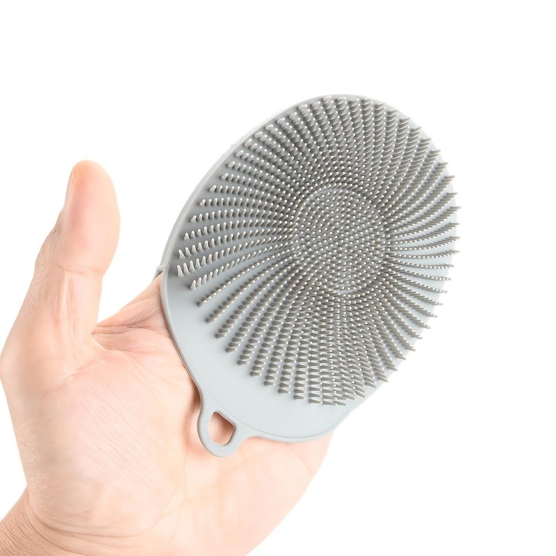 Purple Bath Brush Non Electric Battery Free Body Brush For Shower Use - Image 4