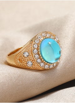 Colorful Dreamy Colored Glass Ring For Women One Size