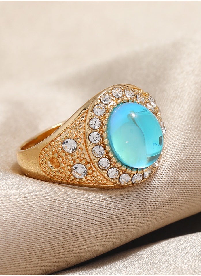 Mark Fairwhale - Colorful Dreamy Colored Glass Ring For Women One Size - Image 1
