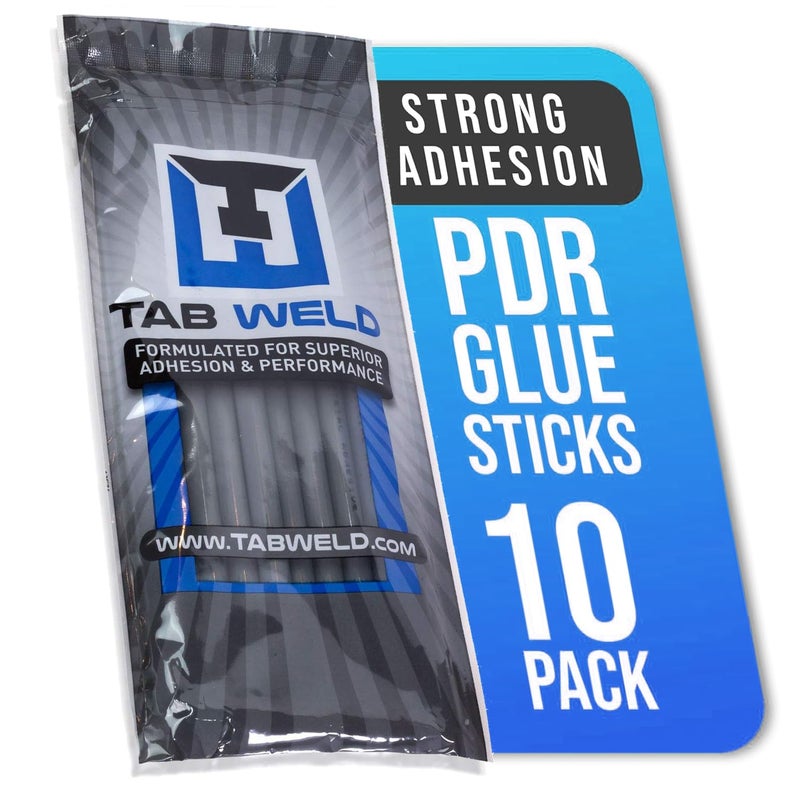Tabweld Black Plague PDR Glue Sticks - Paintless Dent Repair - Grey, 10 Pack - Image 5