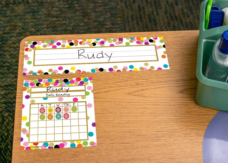 Teacher Created resources Confetti Incentive Charts (TCR5887) - Image 2