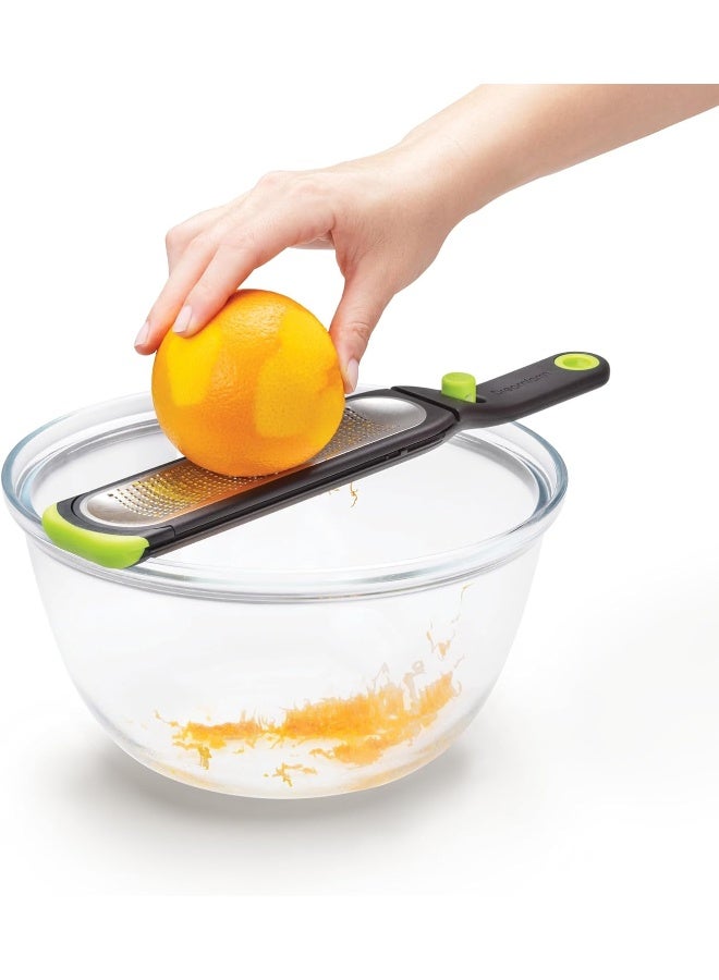 Dreamfarm Ozest Self-Cleaning POP-Button Zester - Image 5