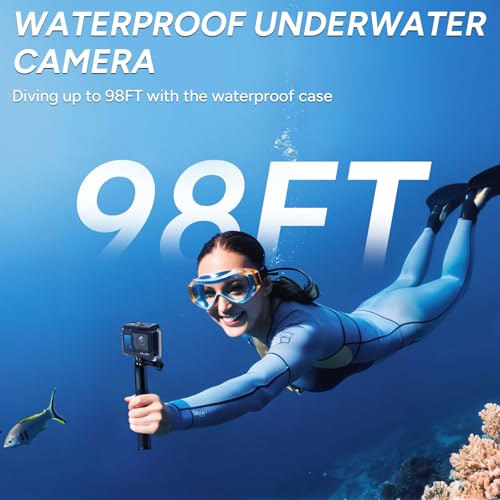 SJCAM SJ4000 4K 16MP WiFi Action Camera Ultra HD Dual Screen 30M Underwater Camera 170° Wide-Angle Waterproof Sports Cam with 2X 900 mAh Batteries, Charger, 32GB SD Card and Accessories Kits - Image 2