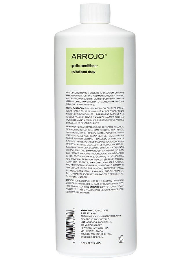 ARROJO Arrojo Gentle Hair Conditioner - Gentle Conditioner to Add Luster, Shine & Moisture - Paraben & Sulfate Free Conditioner w/ Vitamin B5, Avocado Oil - Lightly Scented Cleansing Conditioner  - Image 2