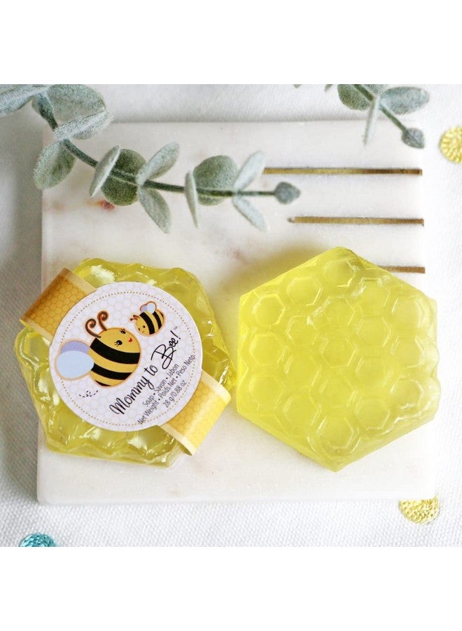 Kate Aspen Sweet Honey & Fresh Flower Scented Honeycomb Soap, Mommy to Bee Baby Shower Favors, Pack of 4 Count,21084NA - Image 2