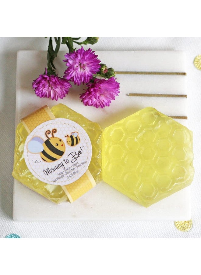 Kate Aspen Sweet Honey & Fresh Flower Scented Honeycomb Soap, Mommy to Bee Baby Shower Favors, Pack of 4 Count,21084NA - Image 3