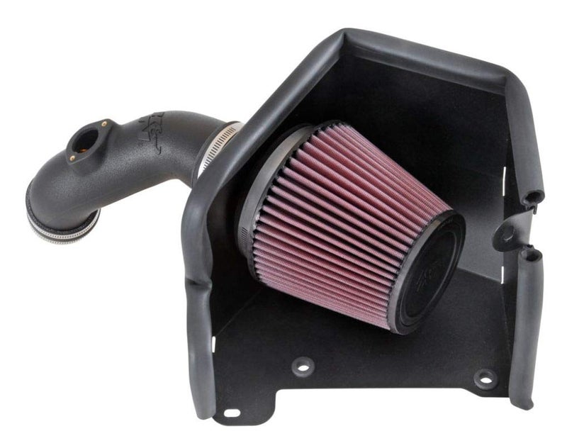 K+N K&N Cold Air Intake Kit: Increase Acceleration & Engine Growl, Guaranteed to Increase Horsepower up to 5HP: Compatible with 2.0L, L4, 2015-2016 MITSUBISHI (Lancer), 63-5506 - Image 1
