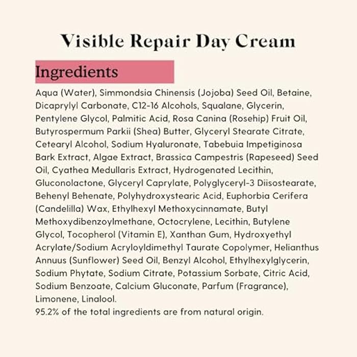 Essano Visible Repair Face Moisturizer Day Cream with Hyaluronic Acid, Hydrating & Rejuvenating Daily Moisturizer for Mature Skin Care, Supports Firm Skin & Appearance of Fine Lines & Wrinkles, 50g - Image 3