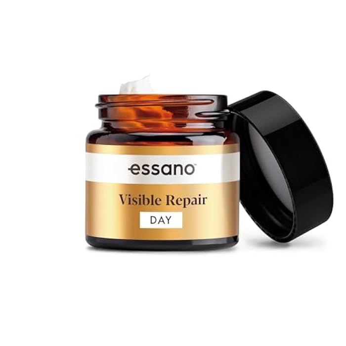 Essano Visible Repair Face Moisturizer Day Cream with Hyaluronic Acid, Hydrating & Rejuvenating Daily Moisturizer for Mature Skin Care, Supports Firm Skin & Appearance of Fine Lines & Wrinkles, 50g - Image 2