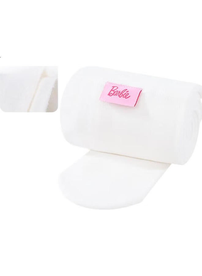 Barbie Girls' Tights Spring And Autumn Style, Children'S Leggings, Girls' Fleece-Lined Baby Socks, One-Piece Socks, Dw0121A White, Thin Fleece, Size L (Suitable For 130-145Cm) - Image 1