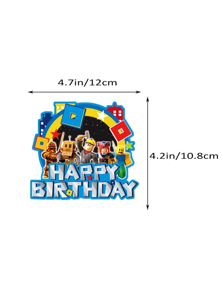 Party Roblox Virtual World Themed Birthday Party Supplies - Image 5