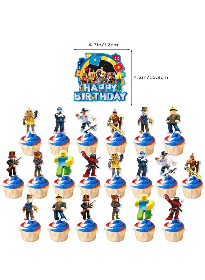 Party Roblox Virtual World Themed Birthday Party Supplies - Image 4