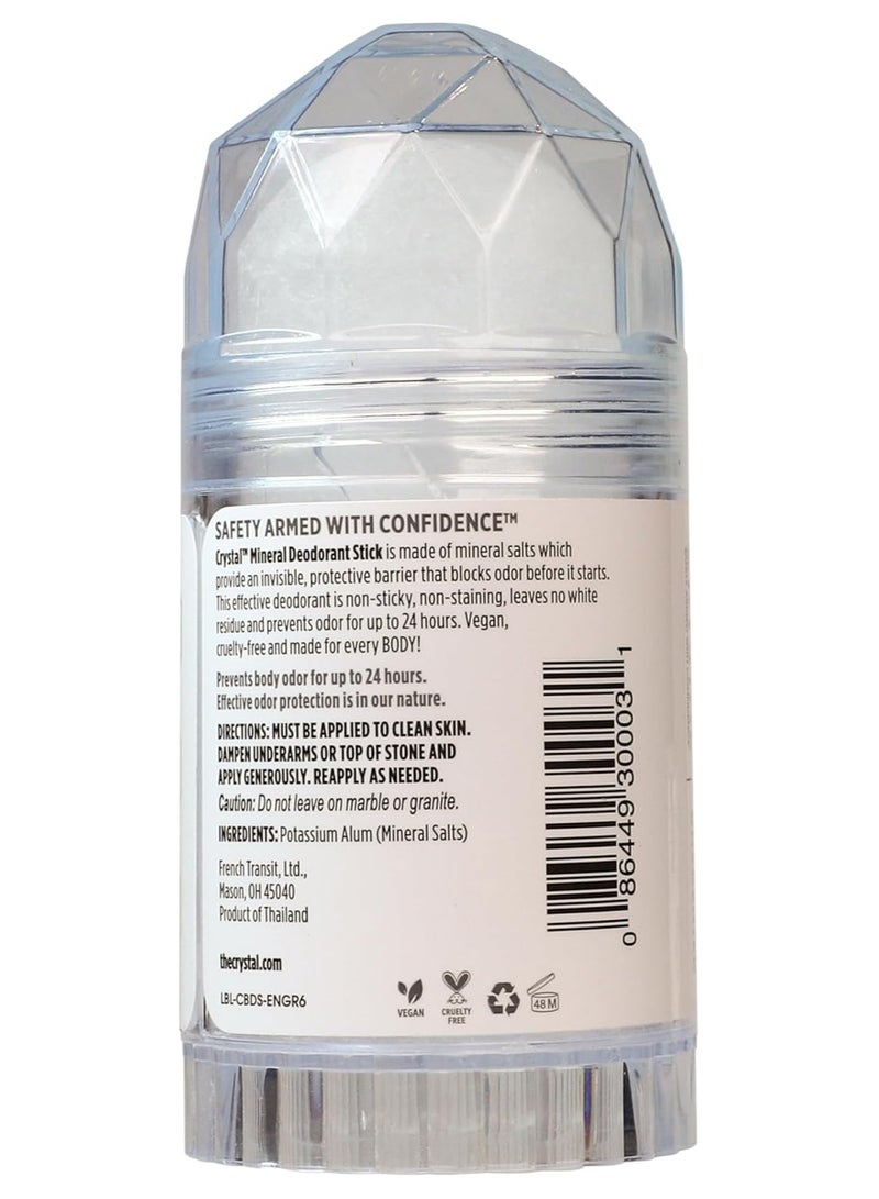 CRYSTAL Deodorant Crystal Body Deodorant Stick - 4.25 Oz - Image 2