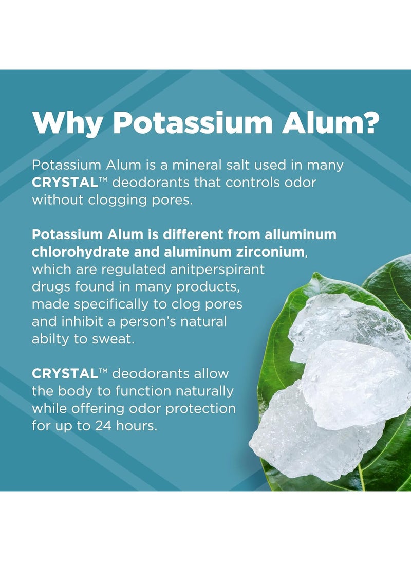 CRYSTAL Deodorant Crystal Body Deodorant Stick - 4.25 Oz - Image 4