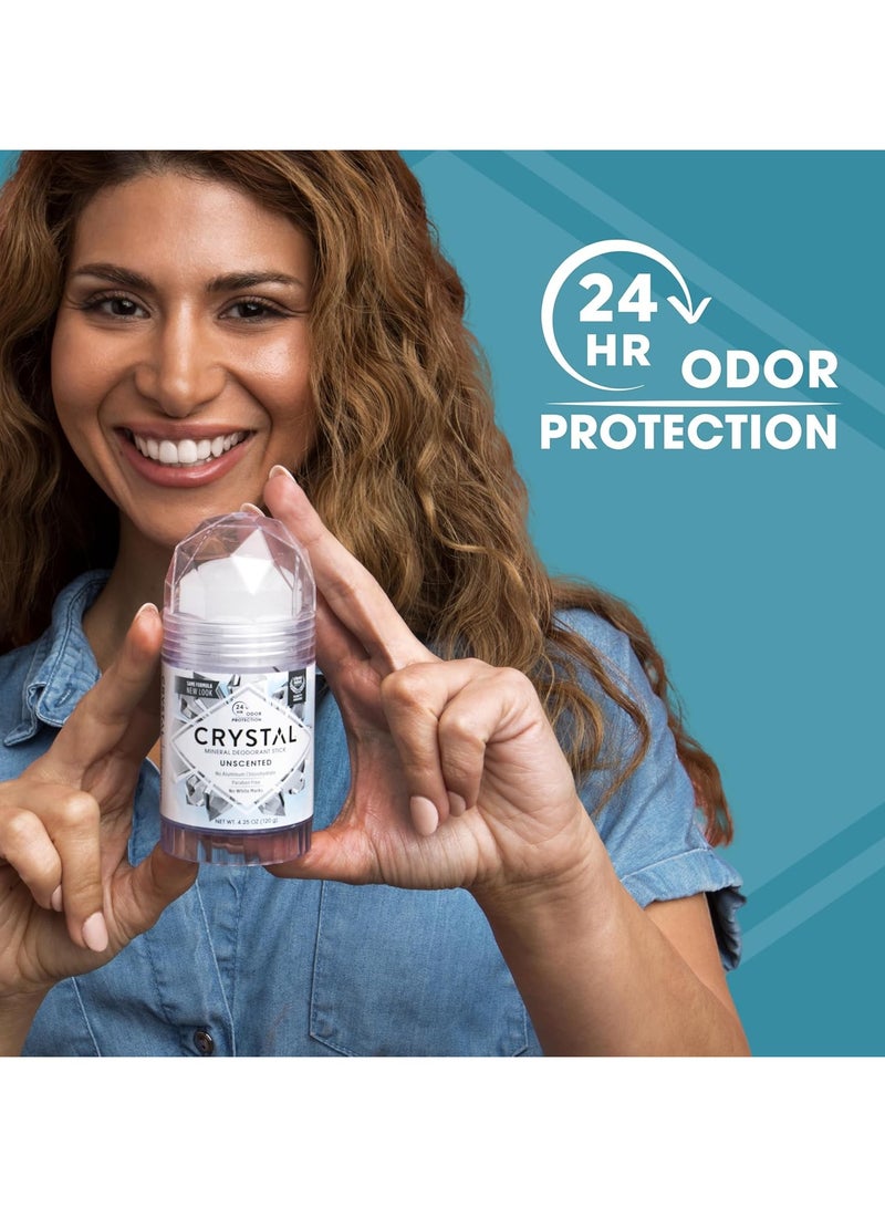 CRYSTAL Deodorant Crystal Body Deodorant Stick - 4.25 Oz - Image 5