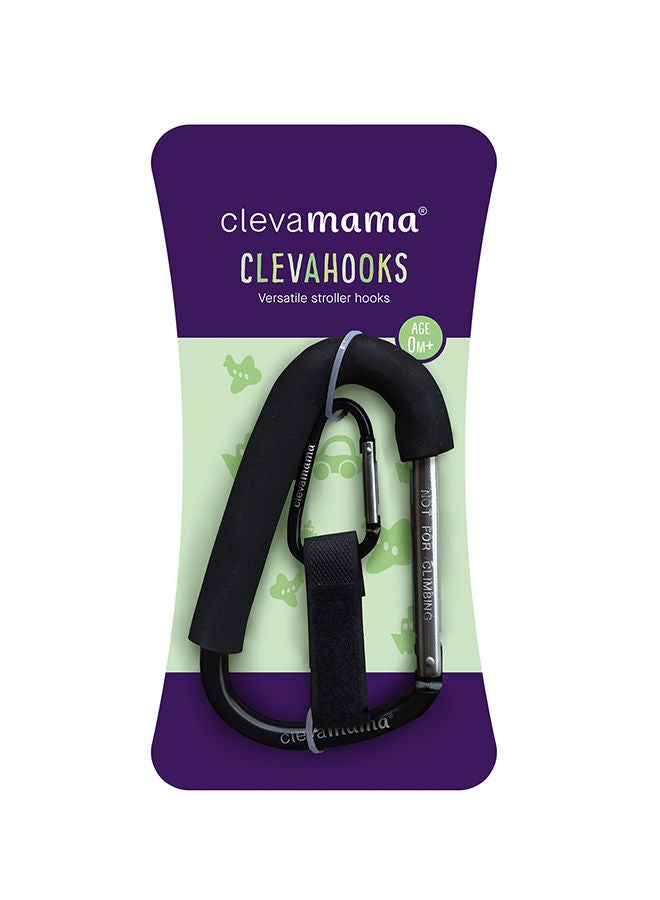 Clevamama 2 Piece Clevahooks - 1 Extra Large And 1 Regular - Image 2