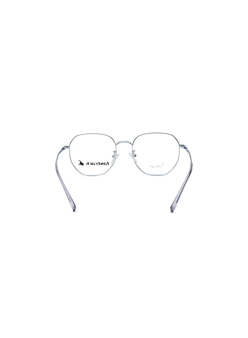 fastrack Silver Square  Rimmed Eyeglasses