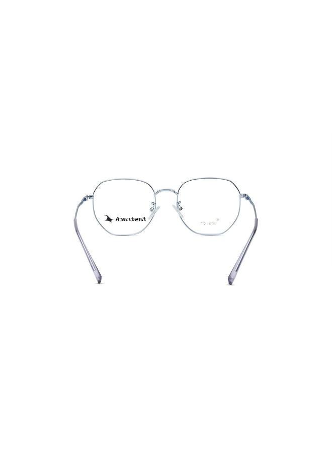 fastrack Silver Square  Rimmed Eyeglasses - Image 4
