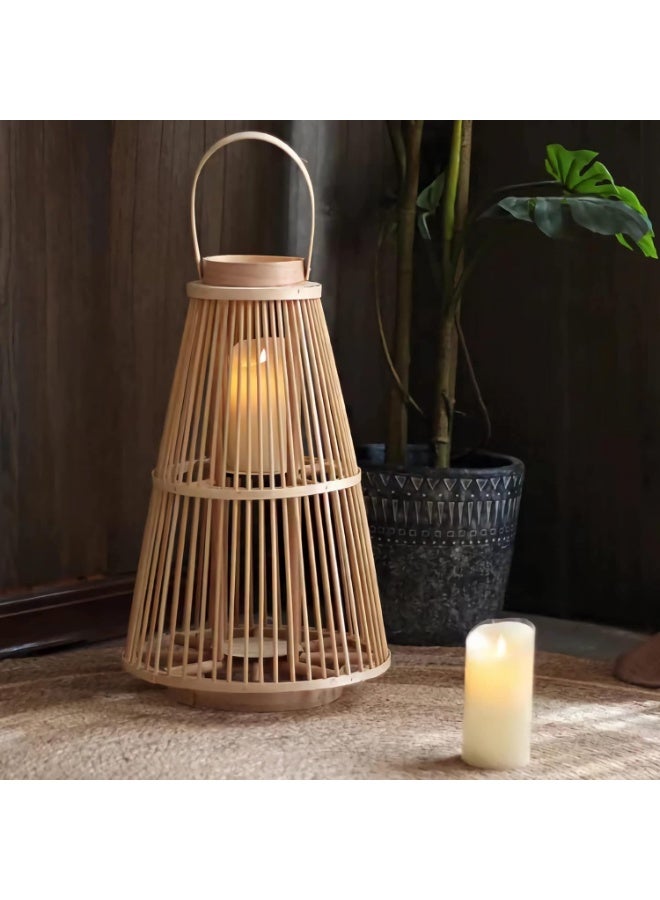 مادو جاليري شمعة عمودية LED بلاستيكية بلون عاجي من مادو جاليري - تعمل بالبطارية بدون لهب مع لهب واقعي متذبذب لتزيين المنزل وحفلات الزفاف والمناسبات - الأحجام من 7.5×10 سم إلى 7.5×25 سم، خيارات 1/3/6 قطع - Image 4