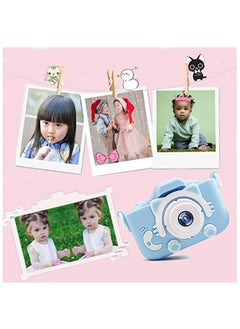 Filly Kids Toy Digital Camera, 1080P Dual Camera 2.0 Inches Screen 20MP HD Video Camcorder with 32 GB Memory Card and Card Reader Gifts for Child Boys Girls, Best Birthday Gift Games Toy (Blue)  - Image 2
