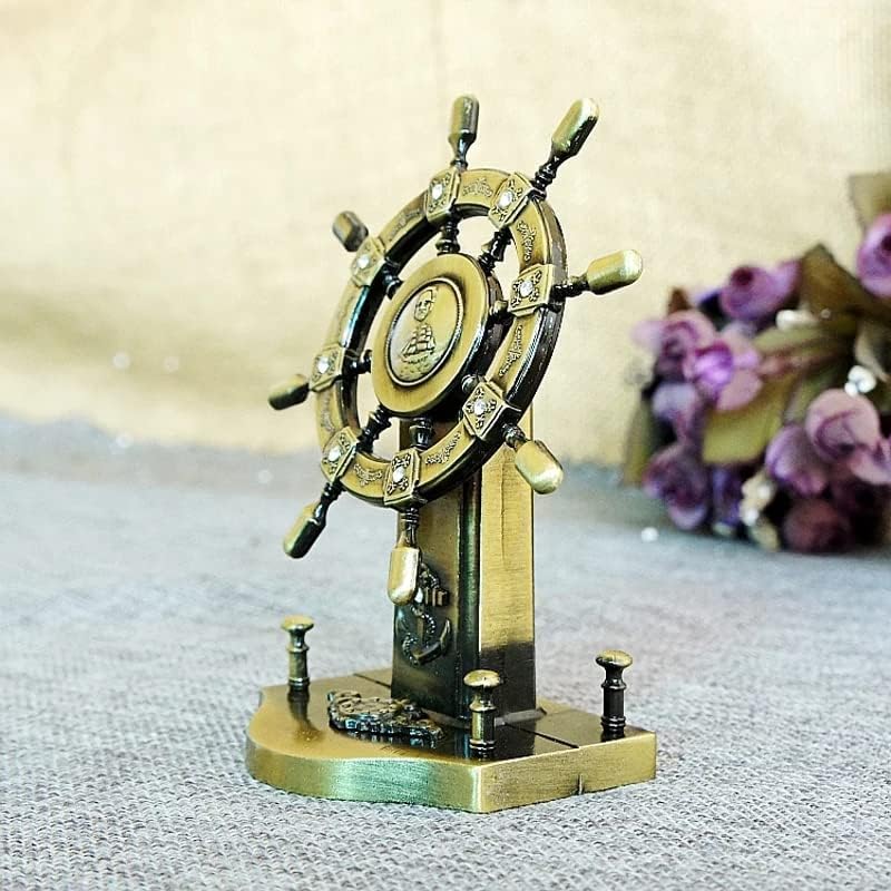 Lilone Lilone Metal Miniature World Famous Landmarks Combo Approx 13 cm Height 5 cm Weight Metal ShipWheel_Anchor  - Image 3