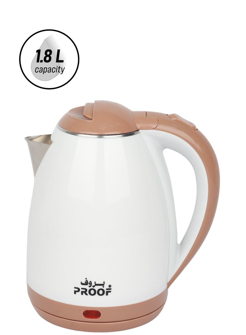 Electric water kettle 1.8 liters 1500 watts