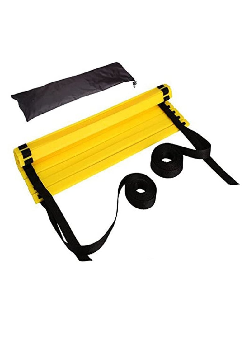 SKY-TOUCH - Adjustable Agility Ladder, Soccer and Football Training, Speed Fitness Drill Training with Storage Bag, 4 Meters 8 Rung - Image 1