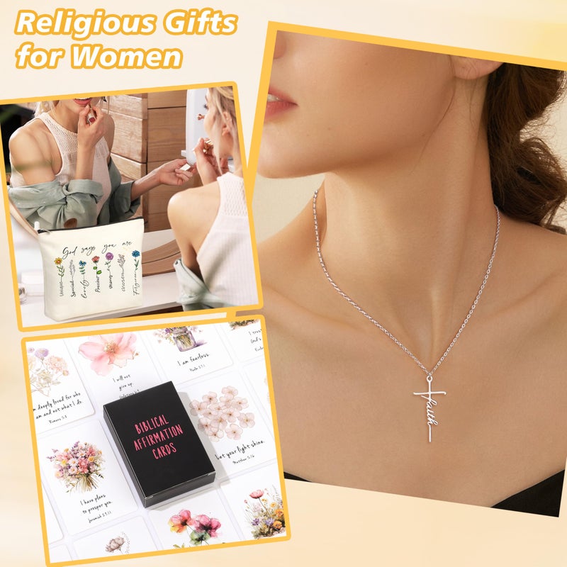 DOGMEM Christian Gifts for Women, Religious Gift for Women, Easter Mothers Day Birthday Graduation Gift for Her Mom Daughter Sister Aunt Teacher Best Friend, Unique Easter Gifts for Christians - Image 4