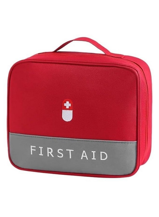 Vroxy Portable Medicine Pouch Empty First Aid Kit Bag for Travel, Home, Camping, Sports Emergency Survival Medicine Storage Bag (1Pcs) - Image 1