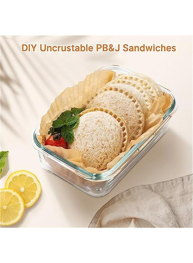 Create Delicious UnCrustables with this Stainless Steel Sandwich Maker - Perfect for Picky Eaters and Family Bonding - Easy to Use Sandwich Cutters for Kids Lunch - Save Time and Money on Lunches! - Image 2