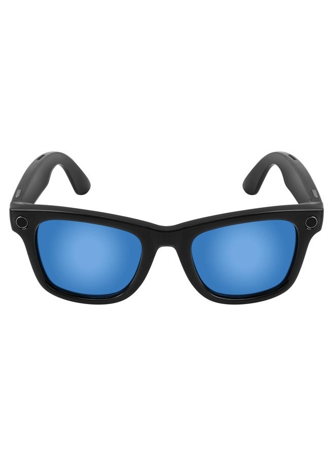 عدسات بديلة من Mryok UV400 متوافقة مع نظارات Ray-Ban Meta Wayfarer RW4008 مقاس 53 مم - لون أزرق عالي الوضوح - Image 2