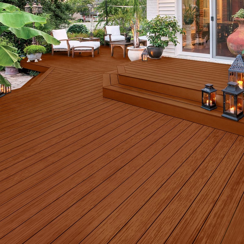 Olympic Maximum 1 Gal. Redwood Semi-Transparent Exterior Ready To Use Stain And Sealer In One Low Voc - Image 2