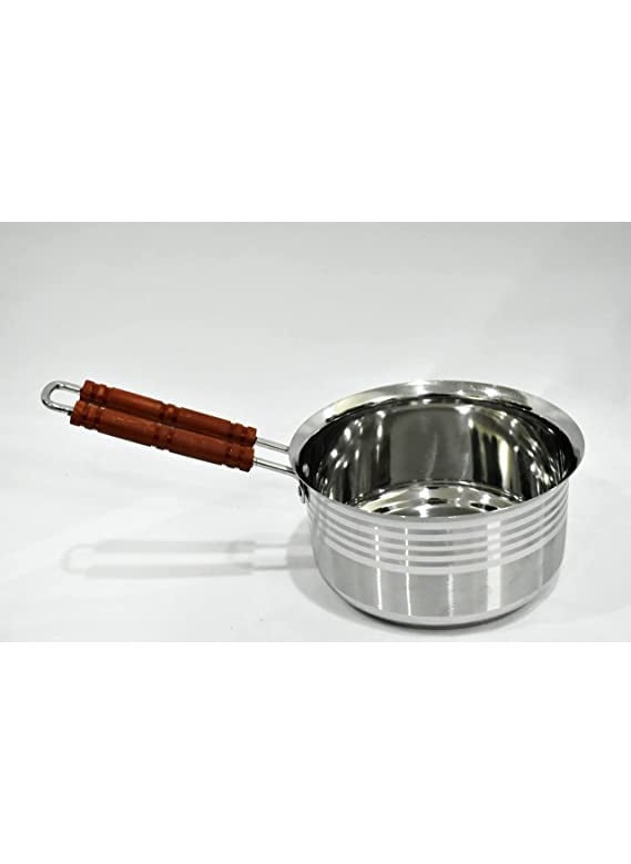 Sonanshi Sonanshi Stainless Steel Sauce PanTea PanCoffee Pan 1 Litre  - Image 3