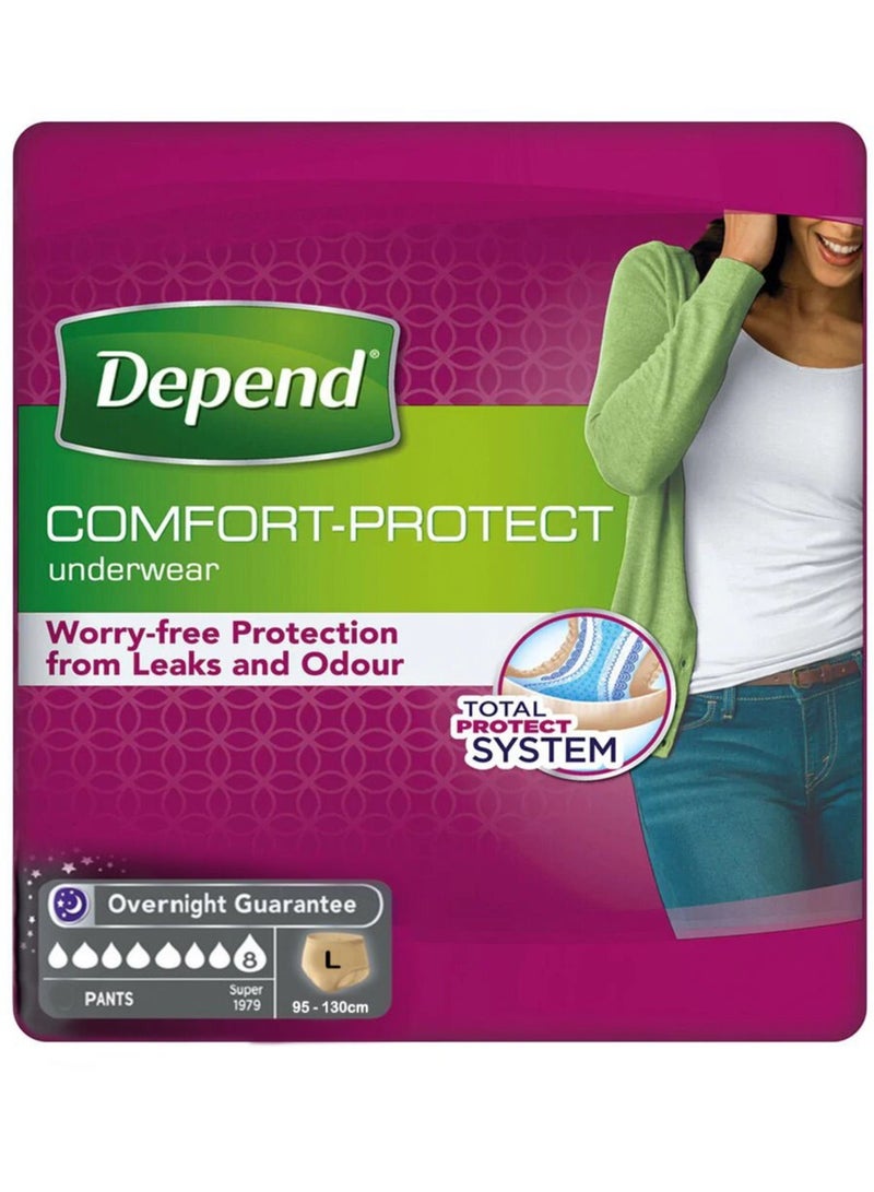 54 قطعة من سروال سلس التبول المريح مع حماية ليلية للنساء مقاس كبير حفاضات للبالغين - Image 1