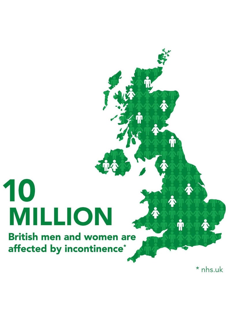 54 قطعة من سروال سلس التبول المريح مع حماية ليلية للنساء مقاس كبير حفاضات للبالغين - Image 5