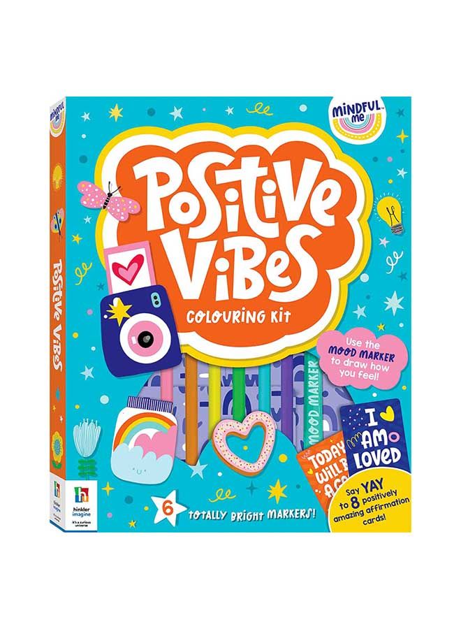 Hinkler Mindful Me Positive Vibes Colouring Kit