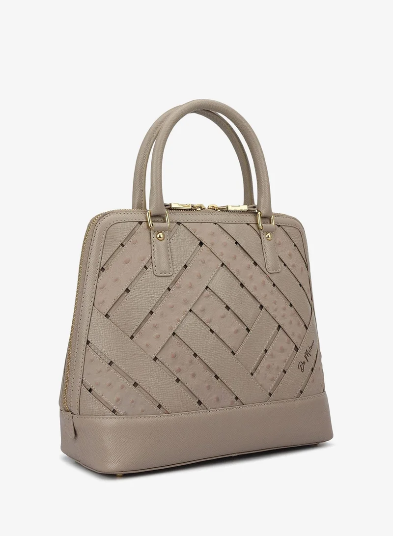 Da Milano L.Grey Tresser Top Handle bag (M) for Women | Best Price UAE