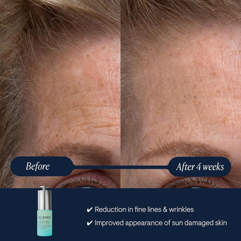 Elemis Pro-Collagen Renewal Serum 30ml | Advanced Anti-Aging Marine Collagen Firming & Lifting Face Serum | Visibly Reduces Deep Wrinkles, Fine Lines & Loss of Elasticity | Luxury Intensive Youth-Renewing Daily Face Serum - Image 2